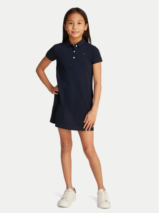 Zdjęcie produktu Tommy Hilfiger Sukienka codzienna Essential KG0KG08564 D Granatowy Regular Fit