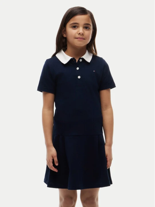 Zdjęcie produktu Tommy Hilfiger Sukienka codzienna KG0KG09401 D Granatowy Regular Fit