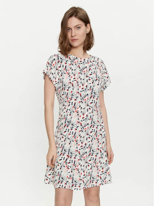 Zdjęcie produktu Tommy Hilfiger Sukienka codzienna WW0WW42441 Kolorowy Regular Fit