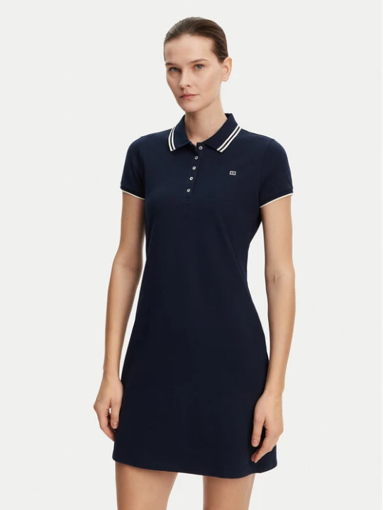 Zdjęcie produktu Tommy Hilfiger Sukienka codzienna WW0WW45532 Granatowy Regular Fit