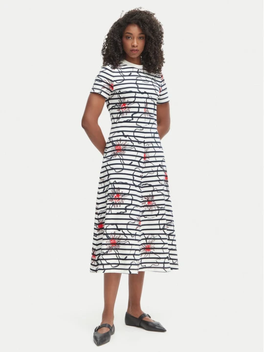 Zdjęcie produktu Tommy Hilfiger Sukienka codzienna WW0WW50825 Kolorowy Regular Fit