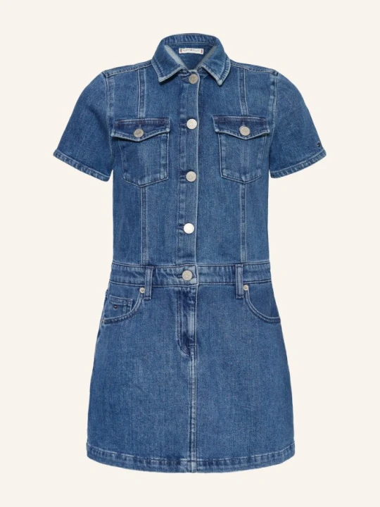 Zdjęcie produktu Tommy Hilfiger Sukienka Jeansowa blau GRANATOWY
