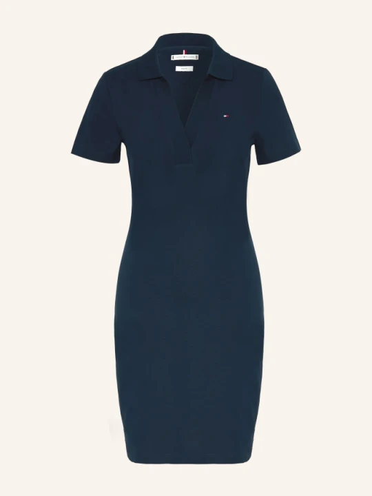 Zdjęcie produktu Tommy Hilfiger Sukienka Piqué blau GRANATOWY