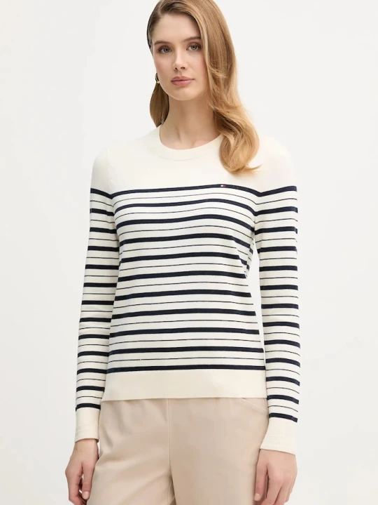 Zdjęcie produktu Tommy Hilfiger sweter beżowy