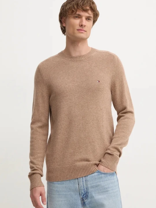Zdjęcie produktu Tommy Hilfiger sweter beżowy