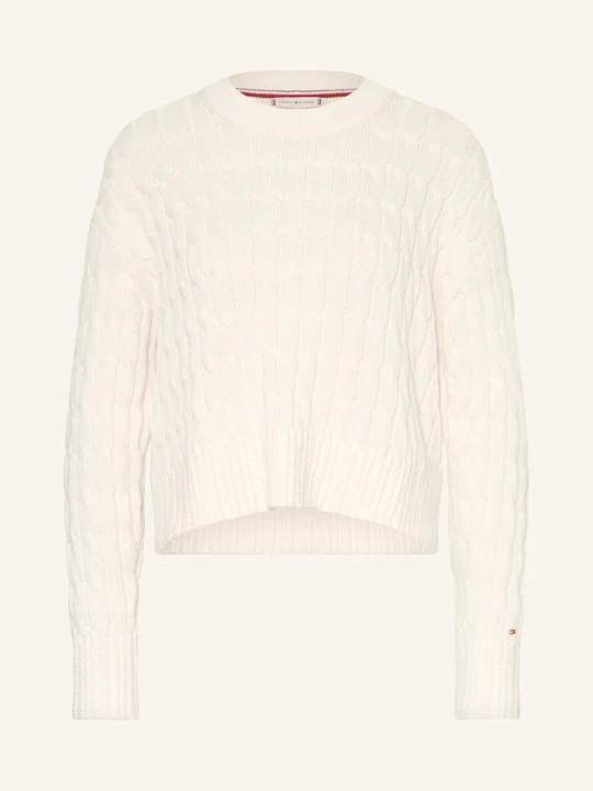Zdjęcie produktu Tommy Hilfiger Sweter beige BIAŁY