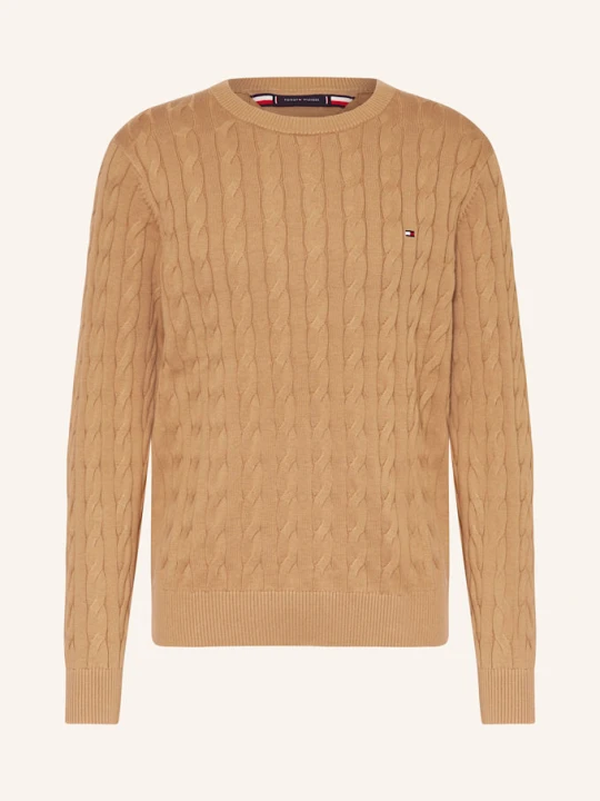 Zdjęcie produktu Tommy Hilfiger Sweter braun JASNOBRĄZOWY