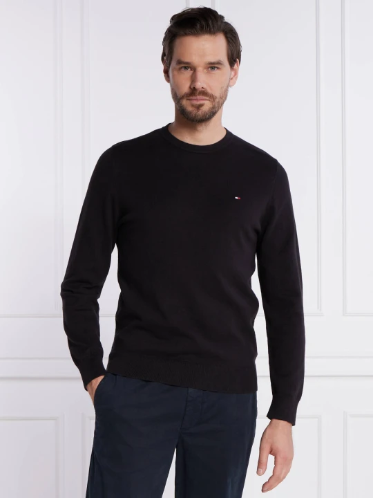 Zdjęcie produktu Tommy Hilfiger Sweter CLASSIC CREW | Regular Fit czarny