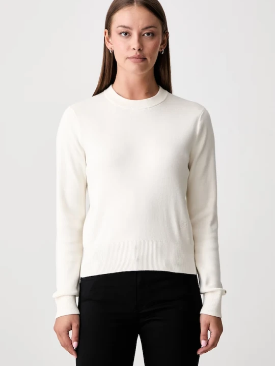 Zdjęcie produktu Tommy Hilfiger sweter damski bawełniany beżowy
