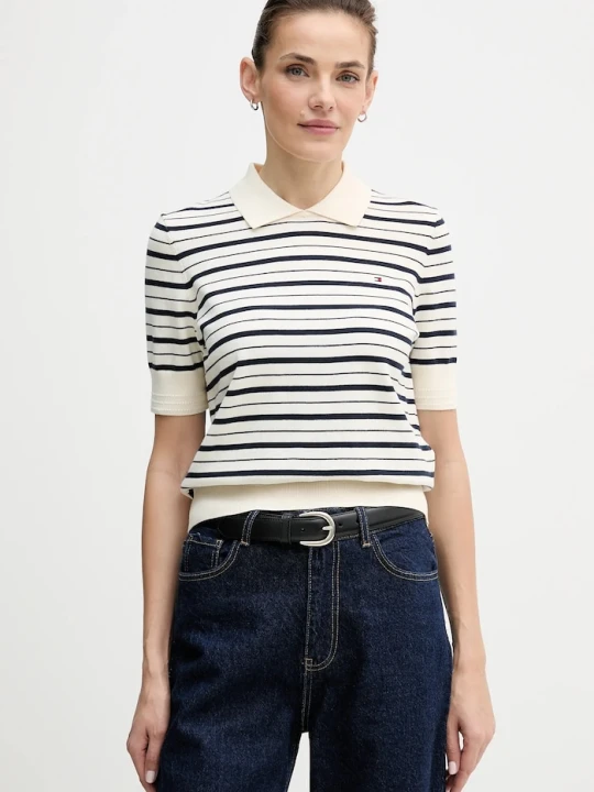 Zdjęcie produktu Tommy Hilfiger sweter beżowy