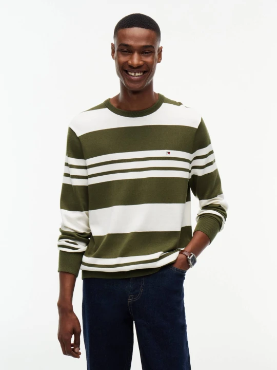 Zdjęcie produktu Tommy Hilfiger Sweter Essential | Regular Fit oliwkowy