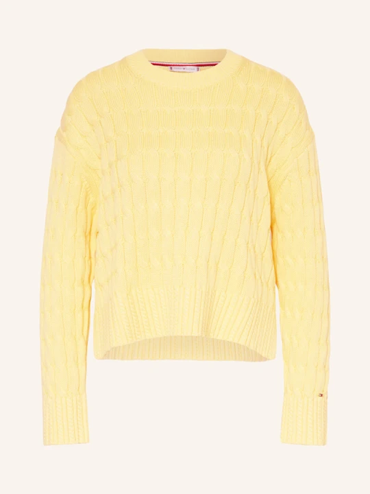 Zdjęcie produktu Tommy Hilfiger Sweter gelb ŻÓŁTY