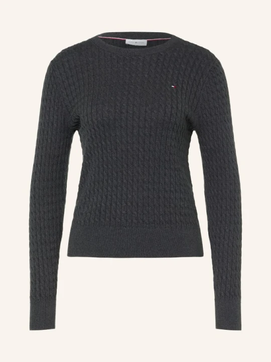 Zdjęcie produktu Tommy Hilfiger Sweter grau CZIEMNOSZARY