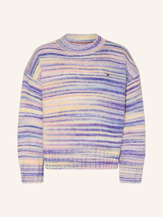 Zdjęcie produktu Tommy Hilfiger Sweter lila purpurowy