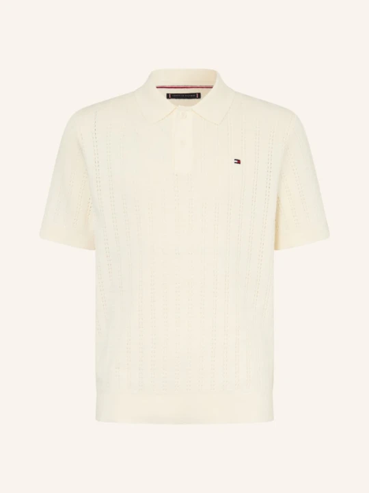 Zdjęcie produktu Tommy Hilfiger Sweter Polo weiss ECRU