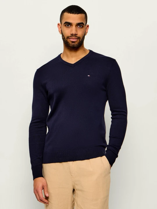 Zdjęcie produktu Tommy Hilfiger Sweter | Regular Fit granatowy