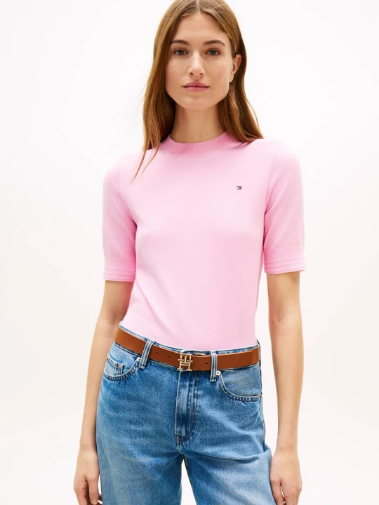Zdjęcie produktu Tommy Hilfiger Sweter | Regular Fit różowy