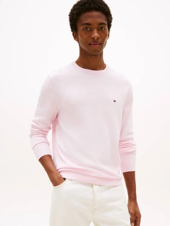 Zdjęcie produktu Tommy Hilfiger Sweter | Regular Fit pudrowy róż