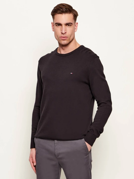 Zdjęcie produktu Tommy Hilfiger Sweter | Regular Fit czarny