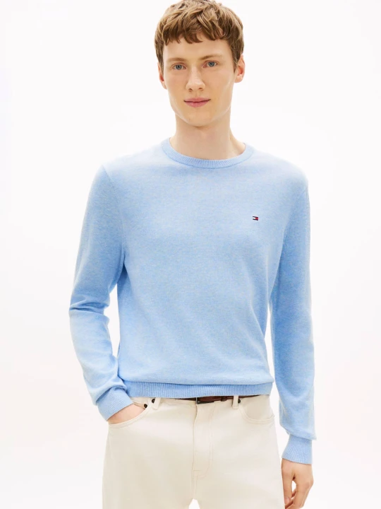 Zdjęcie produktu Tommy Hilfiger Sweter | Regular Fit błękitny