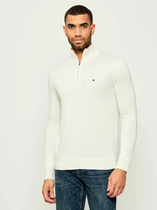 Zdjęcie produktu Tommy Hilfiger Sweter | Regular Fit ecru