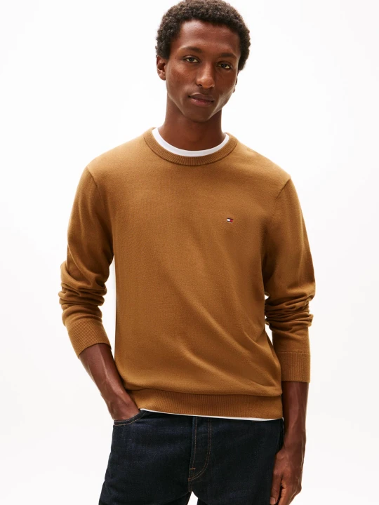 Zdjęcie produktu Tommy Hilfiger Sweter | Regular Fit brązowy
