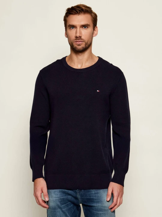 Zdjęcie produktu Tommy Hilfiger Sweter | Regular Fit granatowy