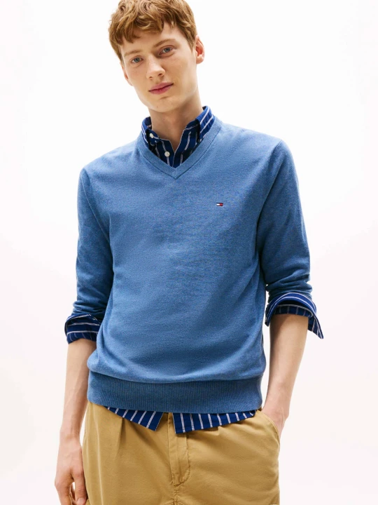 Zdjęcie produktu Tommy Hilfiger Sweter | Regular Fit niebieski