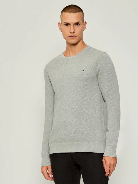 Zdjęcie produktu Tommy Hilfiger Sweter | Regular Fit szary