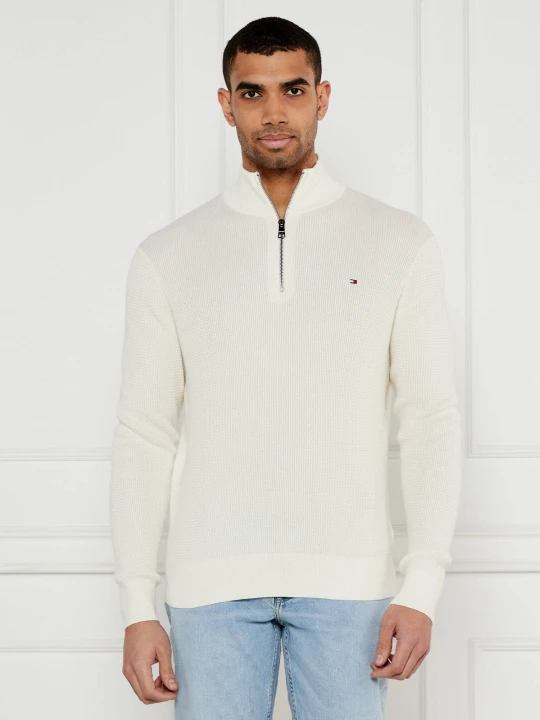 Zdjęcie produktu Tommy Hilfiger Sweter | Regular Fit ecru