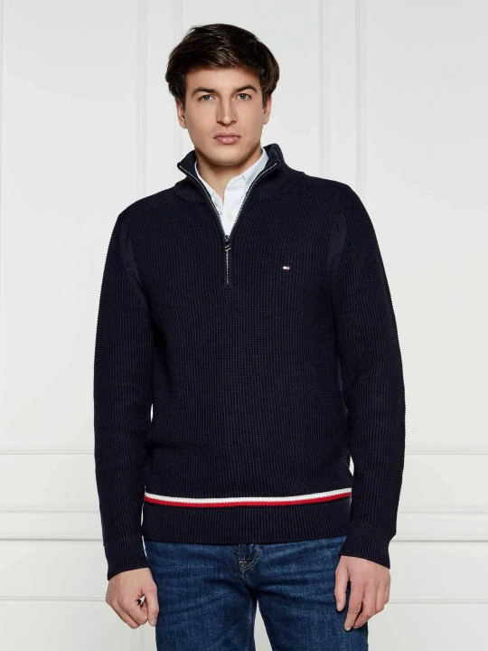 Zdjęcie produktu Tommy Hilfiger Sweter | Regular Fit granatowy