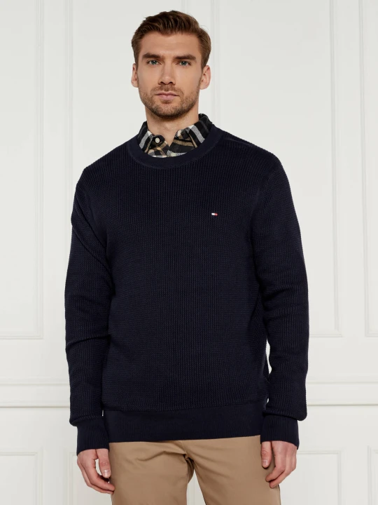 Zdjęcie produktu Tommy Hilfiger Sweter | Regular Fit granatowy