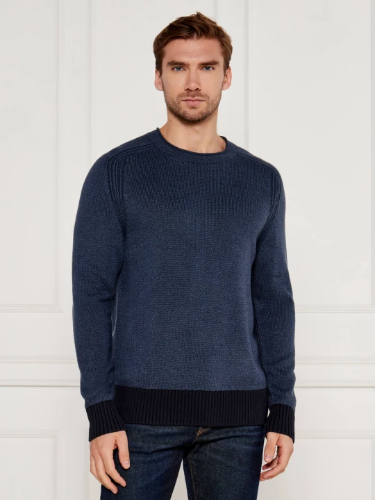 Zdjęcie produktu Tommy Hilfiger Sweter | Regular Fit granatowy