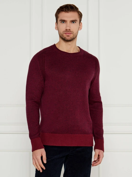 Zdjęcie produktu Tommy Hilfiger Sweter | Regular Fit bordowy