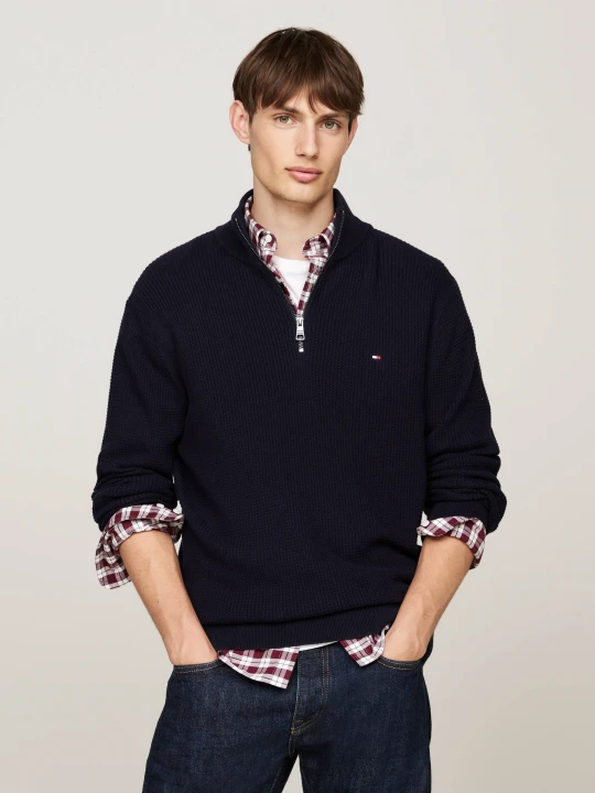 Zdjęcie produktu Tommy Hilfiger Sweter | Regular Fit grafitowy