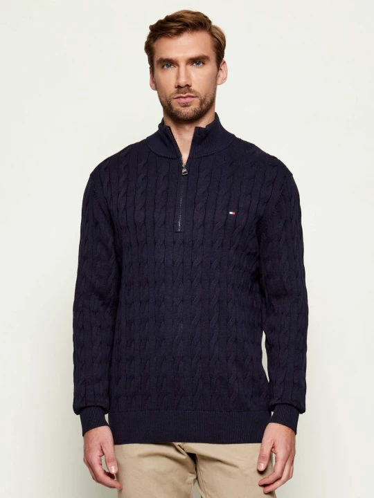 Zdjęcie produktu Tommy Hilfiger Sweter | Regular Fit granatowy