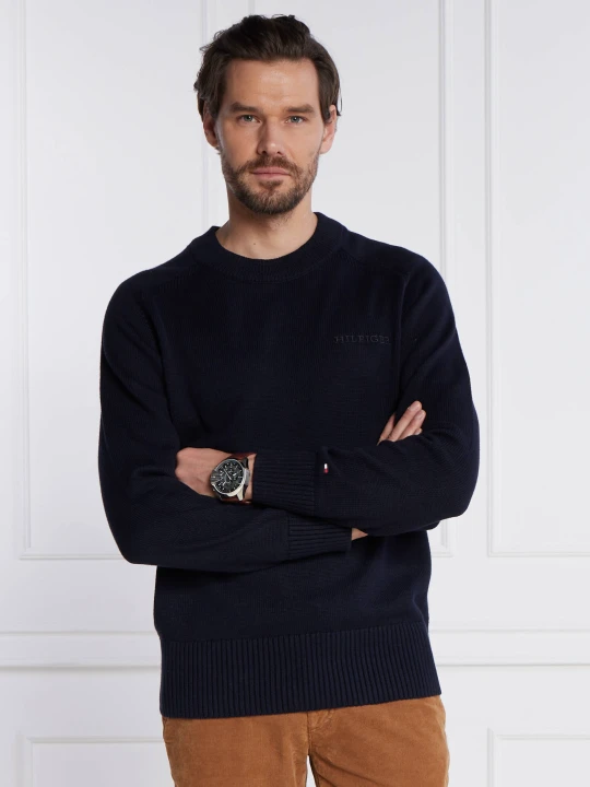 Zdjęcie produktu Tommy Hilfiger Sweter | Regular Fit granatowy