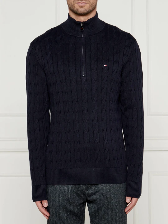 Zdjęcie produktu Tommy Hilfiger Sweter | Regular Fit granatowy