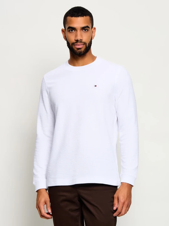 Zdjęcie produktu Tommy Hilfiger Sweter | Regular Fit biały