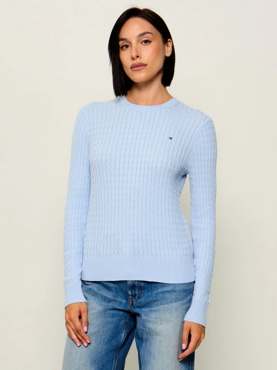 Zdjęcie produktu Tommy Hilfiger Sweter | Regular Fit błękitny