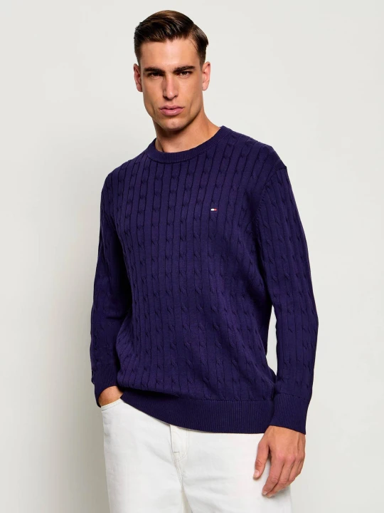 Zdjęcie produktu Tommy Hilfiger Sweter | Regular Fit fioletowy