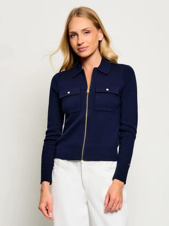 Zdjęcie produktu Tommy Hilfiger Sweter | Regular Fit granatowy