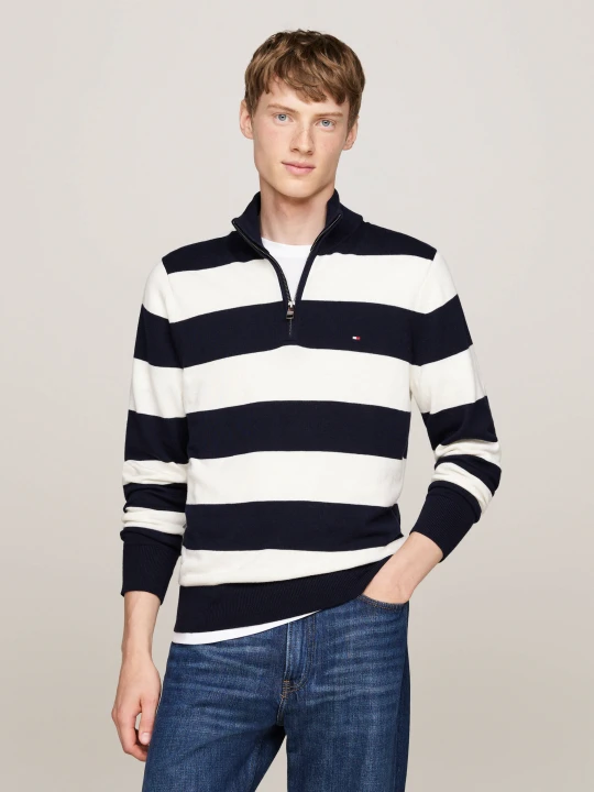 Zdjęcie produktu Tommy Hilfiger Sweter | Regular Fit | z dodatkiem kaszmiru granatowy
