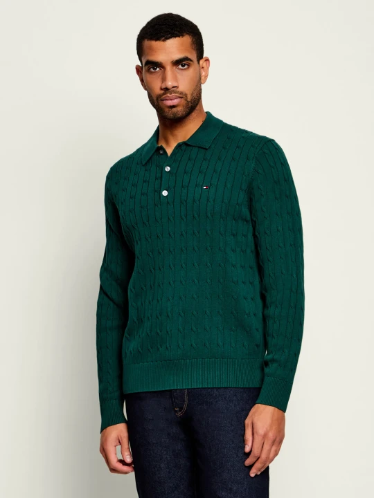 Zdjęcie produktu Tommy Hilfiger Sweter | Regular Fit zielony