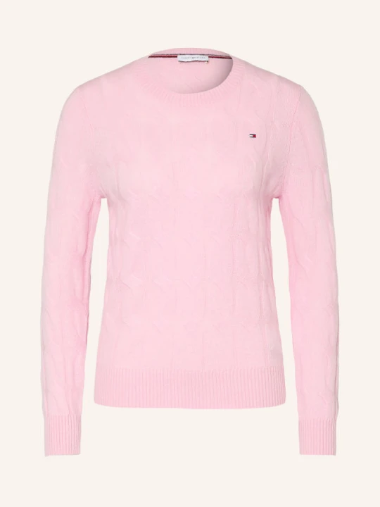 Zdjęcie produktu Tommy Hilfiger Sweter rosa RÓŻOWY