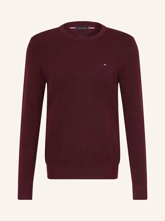 Zdjęcie produktu Tommy Hilfiger Sweter rot CIEMNOCZERWONY