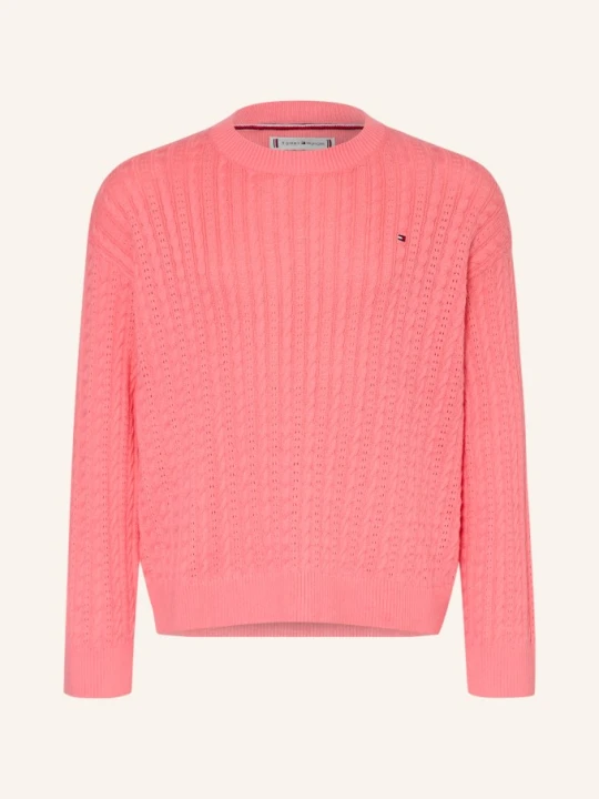 Zdjęcie produktu Tommy Hilfiger Sweter rot JASNOCZERWONY