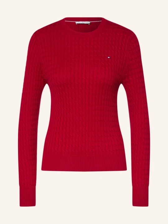 Zdjęcie produktu Tommy Hilfiger Sweter rot CZERWONY
