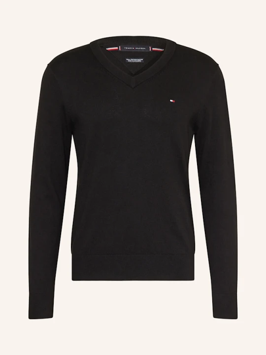 Zdjęcie produktu Tommy Hilfiger Sweter schwarz CZARNY