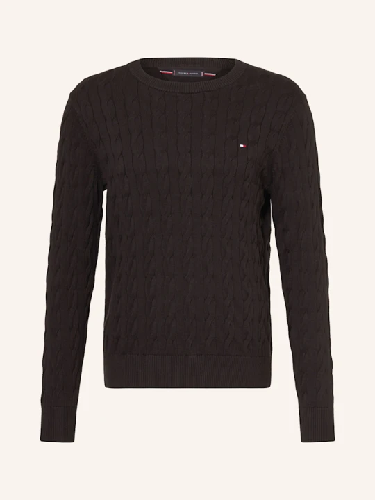 Zdjęcie produktu Tommy Hilfiger Sweter schwarz CZARNY